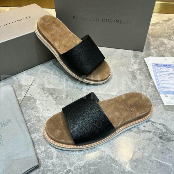 Brunello Cucinelli шлепанцы PR732297 7