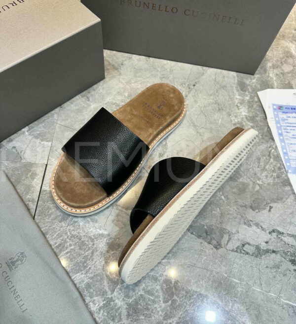 Brunello Cucinelli шлепанцы PR732297 8