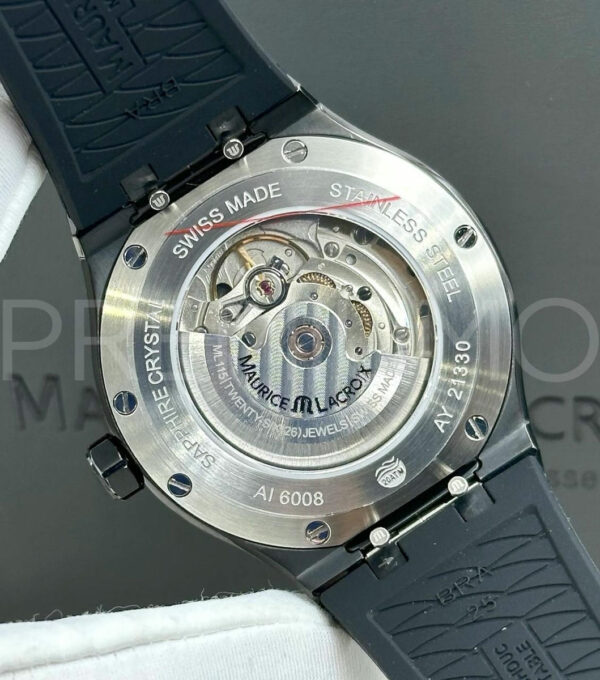 Maurice Lacroix часы черные PR654254 4