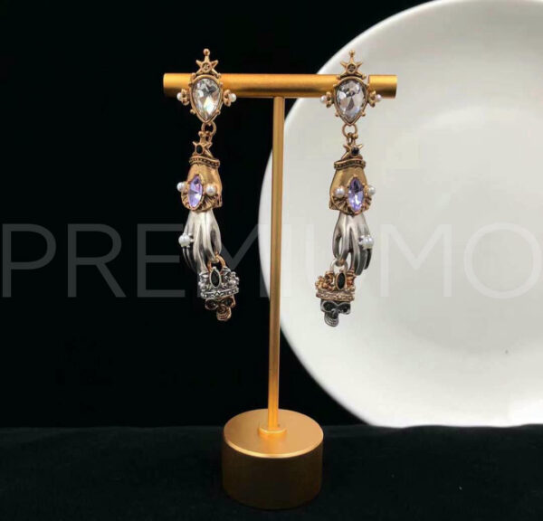 Alexander McQueen серьги PR565264 2
