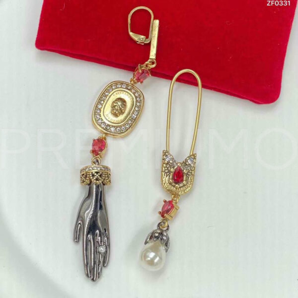Alexander McQueen серьги PR538482 2