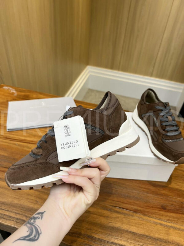 Brunello Cucinelli кроссовки PR348413 4
