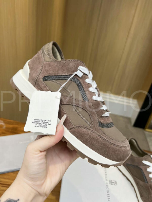 Brunello Cucinelli кроссовки PR382910 3