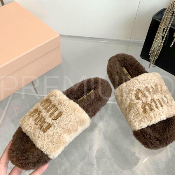 Miu Miu шлепанцы PR513864 4
