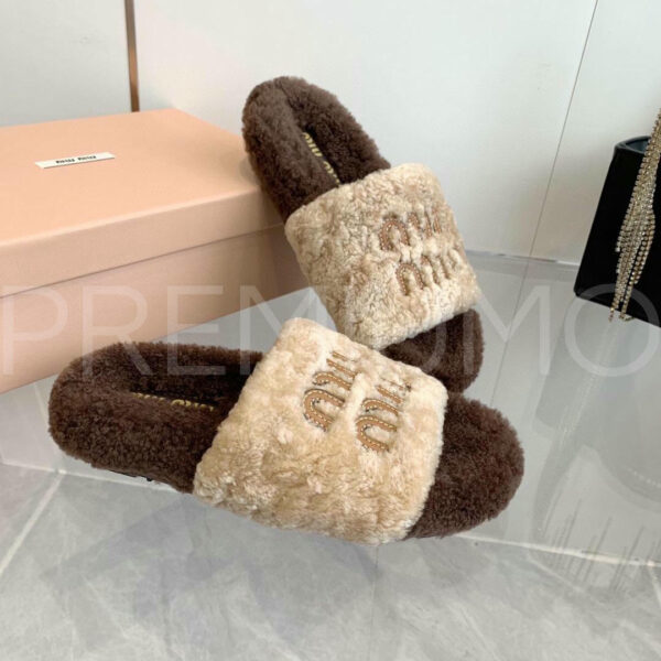 Miu Miu шлепанцы PR513864 6