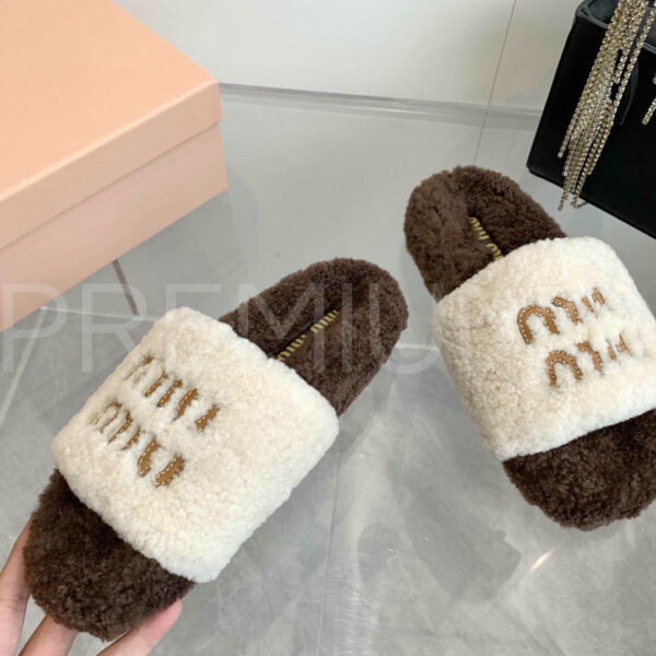Miu Miu шлепанцы PR545141 4