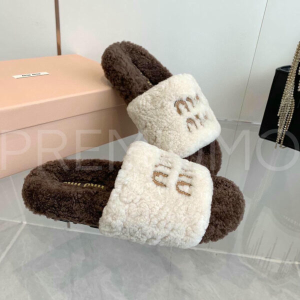 Miu Miu шлепанцы PR545141 5