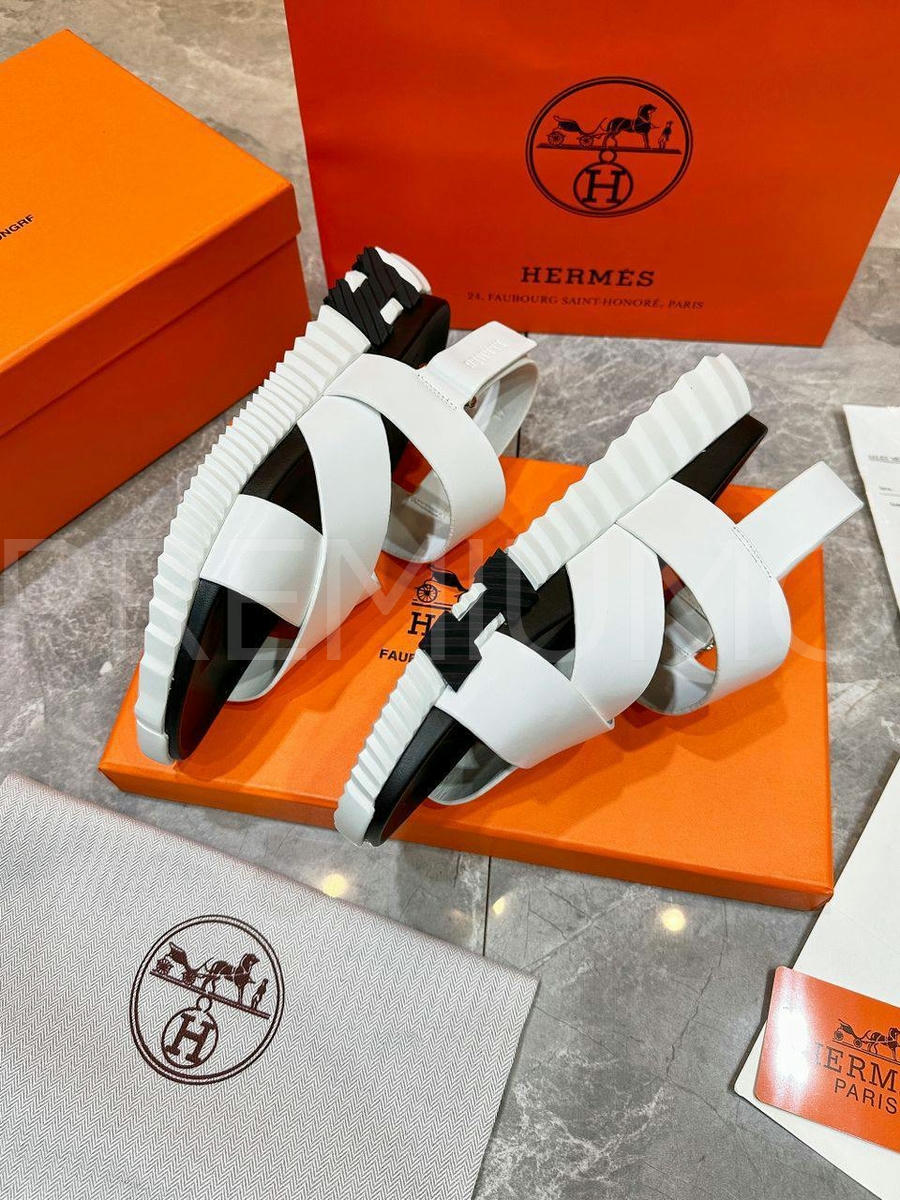 Hermes шлепанцы PR675436 4 Hermes шлепанцы PR675436 4