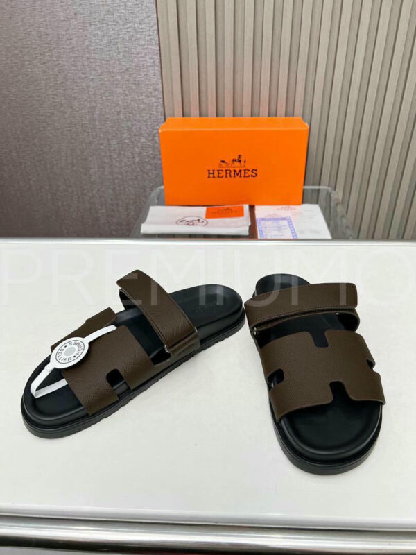 Hermes шлепанцы PR639824 4
