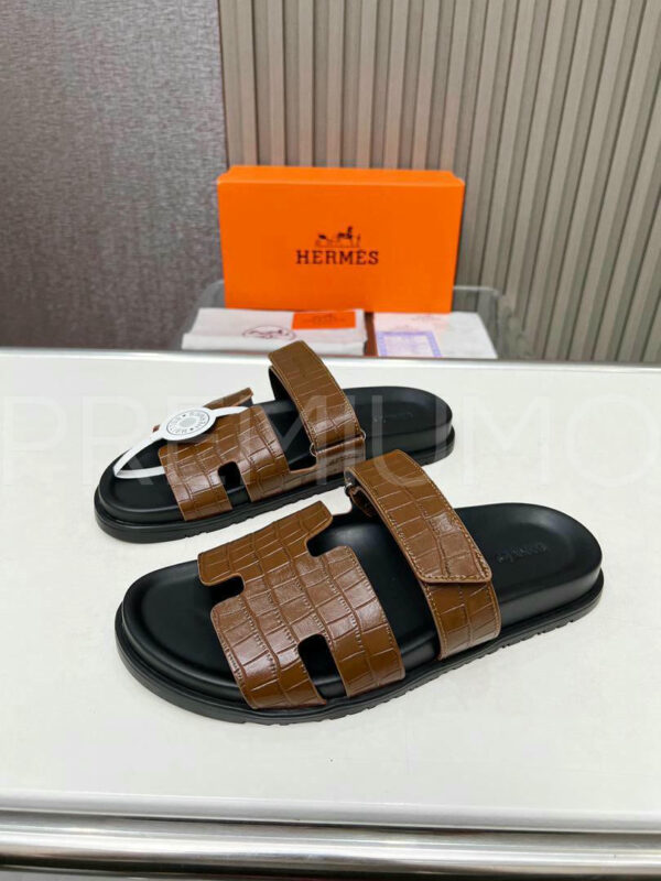 Hermes шлепанцы PR989604 7