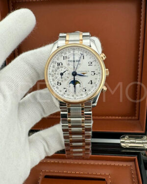 Longines часы серебристые дизайнерские PR518660