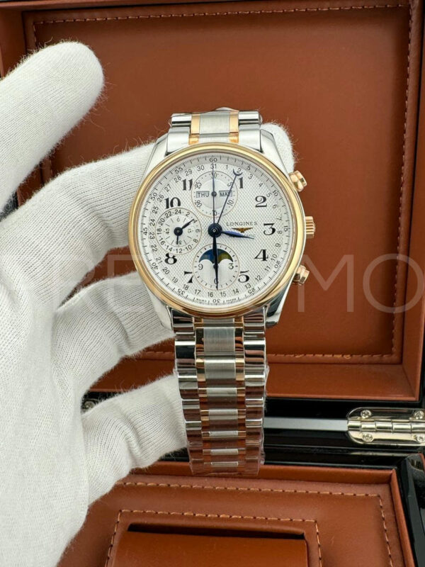 Longines часы серебристые дизайнерские PR518660