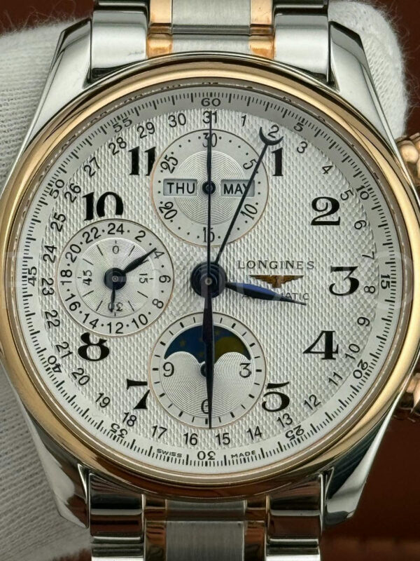 Longines часы серебристые дизайнерские PR518660 3