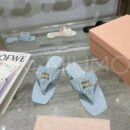 Miu Miu шлепанцы PR937206 11