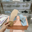 Miu Miu шлепанцы PR937206 18