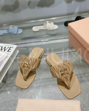 Miu Miu шлепанцы PR591439