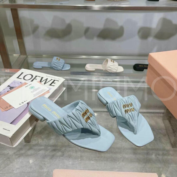 Miu Miu шлепанцы PR937206 6