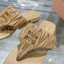 Miu Miu шлепанцы PR591439 14