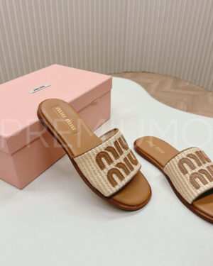 Miu Miu шлепанцы PR706968
