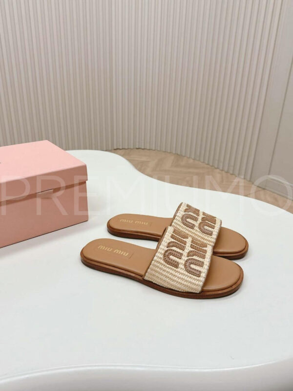 Miu Miu шлепанцы PR706968 3