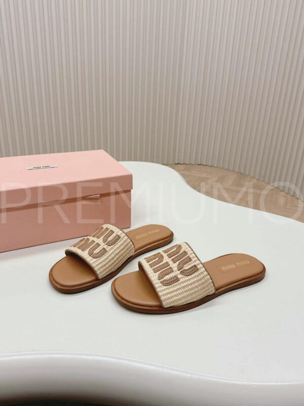 Miu Miu шлепанцы PR706968 4