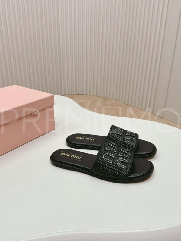 Miu Miu шлепанцы PR166691 4