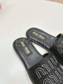 Miu Miu шлепанцы PR166691 11