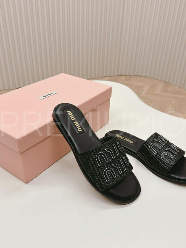 Miu Miu шлепанцы PR166691 2