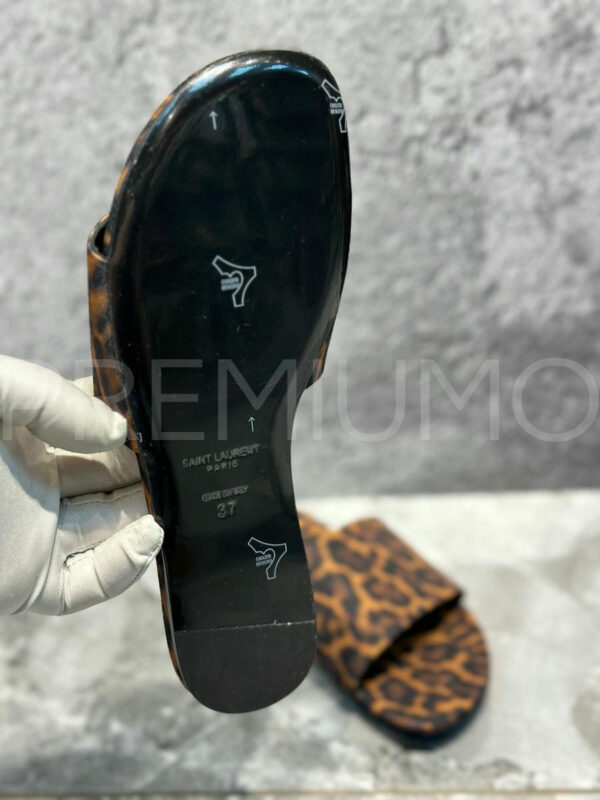 Yves Saint Laurent шлепанцы PR656533 5