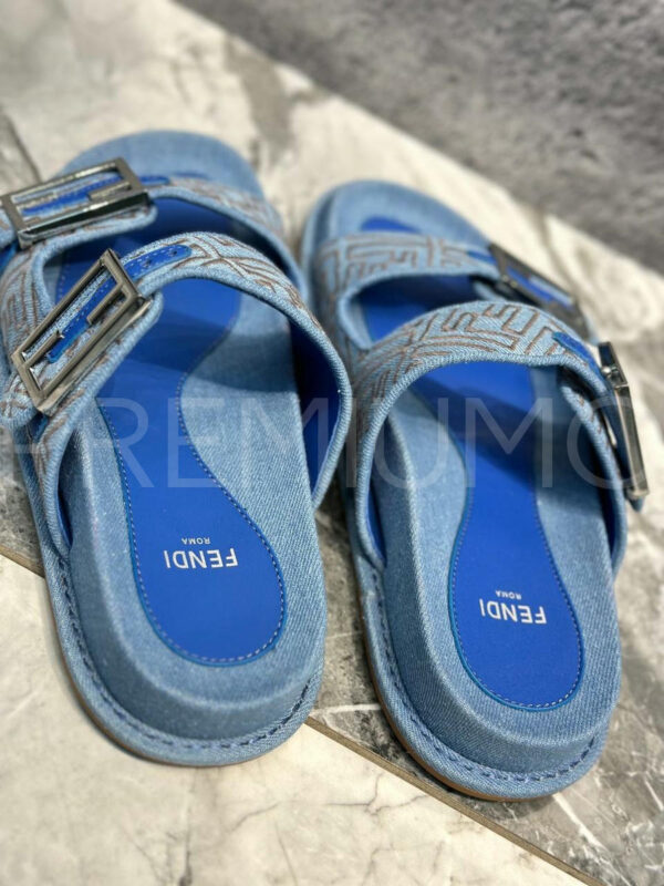 Fendi Feel шлепанцы PR835886 4