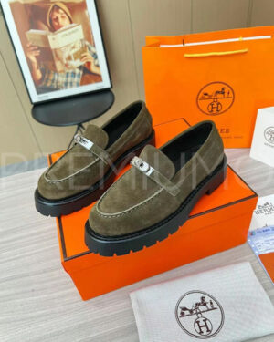 Hermes лоферы PR396059