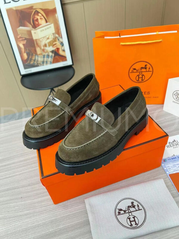 Hermes лоферы PR396059