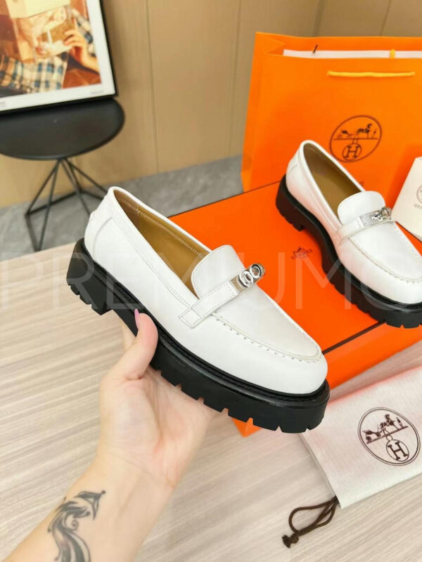 Hermes лоферы PR579547 3