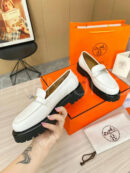 Hermes лоферы PR579547 9