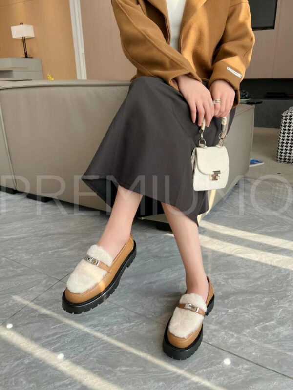 Hermes лоферы PR615068 4