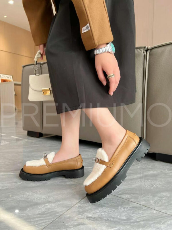Hermes лоферы PR615068 5