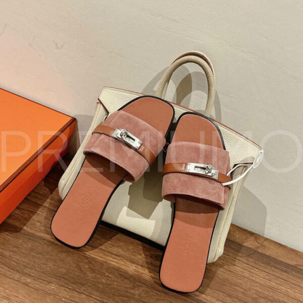 Hermes шлепанцы PR377926 6