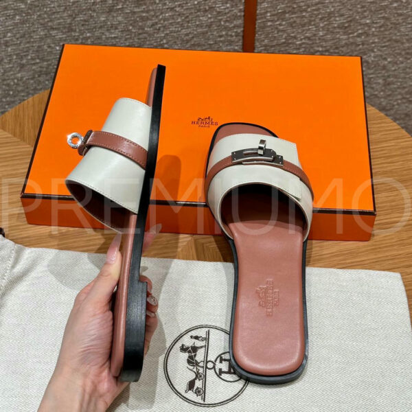 Hermes шлепанцы PR720997 6