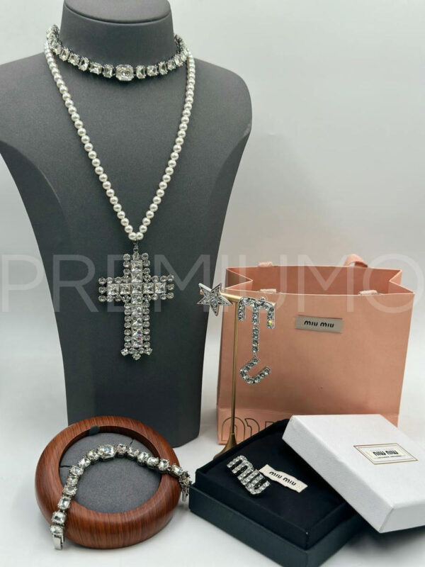 Miu miu серьги PR664214 6