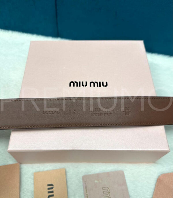 Miu Miu ремень PR736513 6