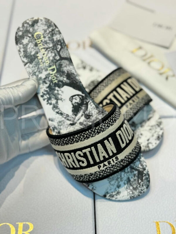 Christian Dior шлепанцы PR284122 3
