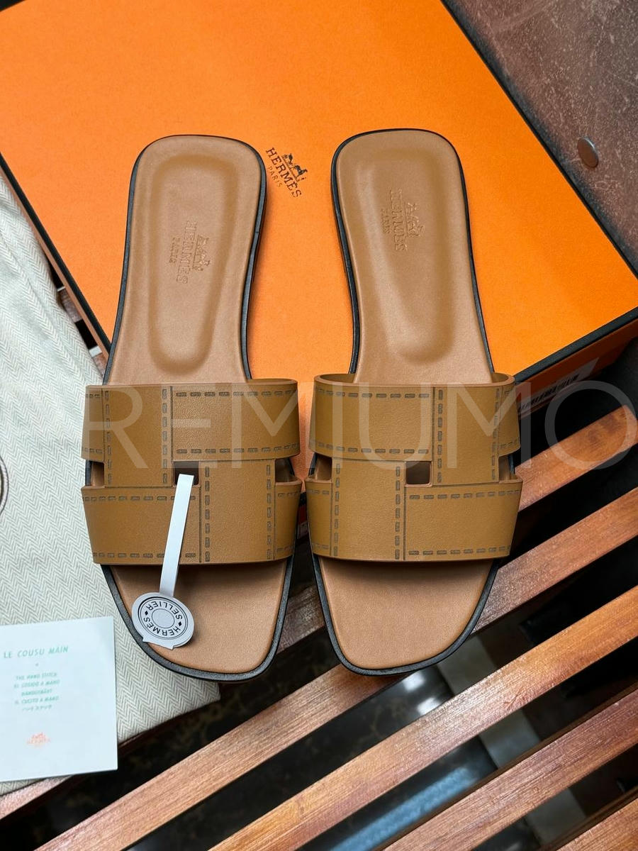 Hermes шлепанцы PR765701 4 Hermes шлепанцы PR765701 4
