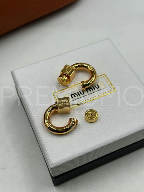 Miu miu серьги PR315780 5