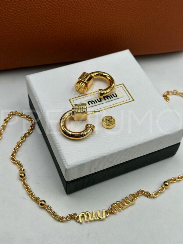 Miu miu серьги PR315780 3