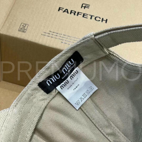 Miu Miu бейсболка PR899225 7