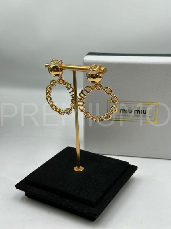 Miu miu серьги PR186791