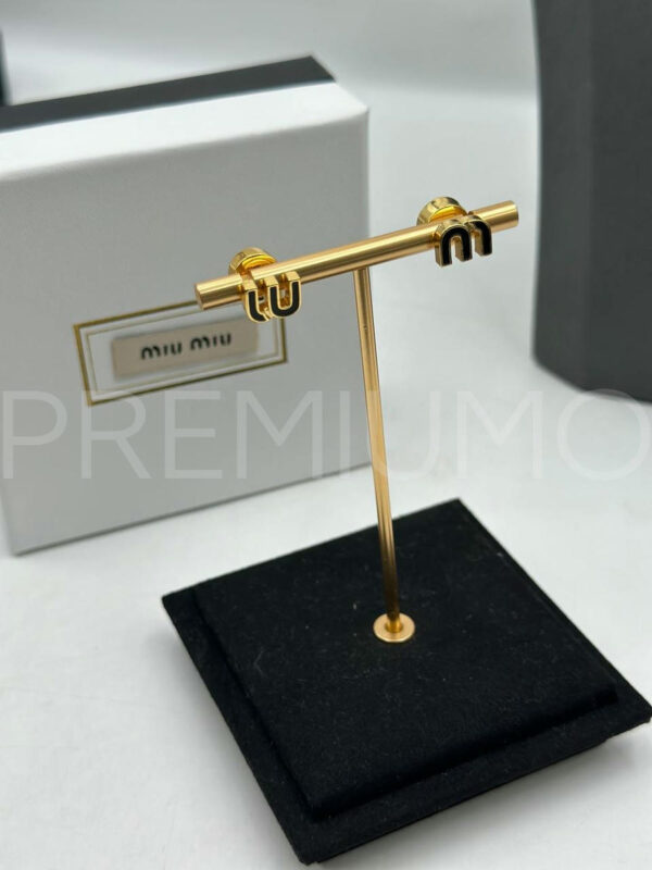 Miu miu серьги PR195476