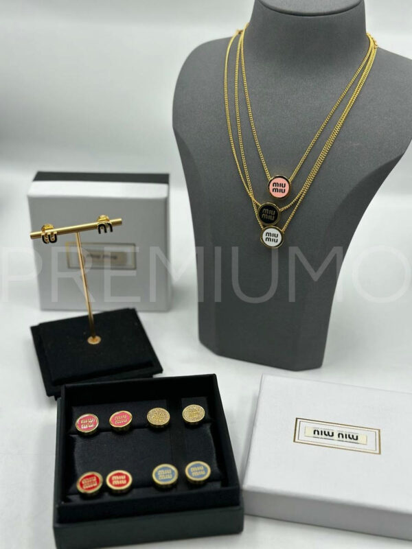 Miu miu серьги PR195476 2