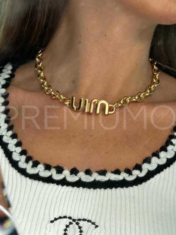 Miu miu колье PR389190 2