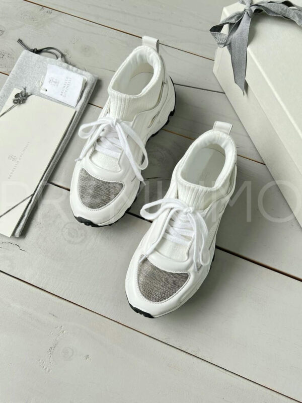 Brunello Cucinelli кроссовки PR854128 4